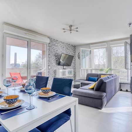 "Le Serenity ", Appartement Spacieux ,Balcon, Parking Prive Gratuit, Netflix, Proche Cdg Et Stade De France Стен Экстерьер фото