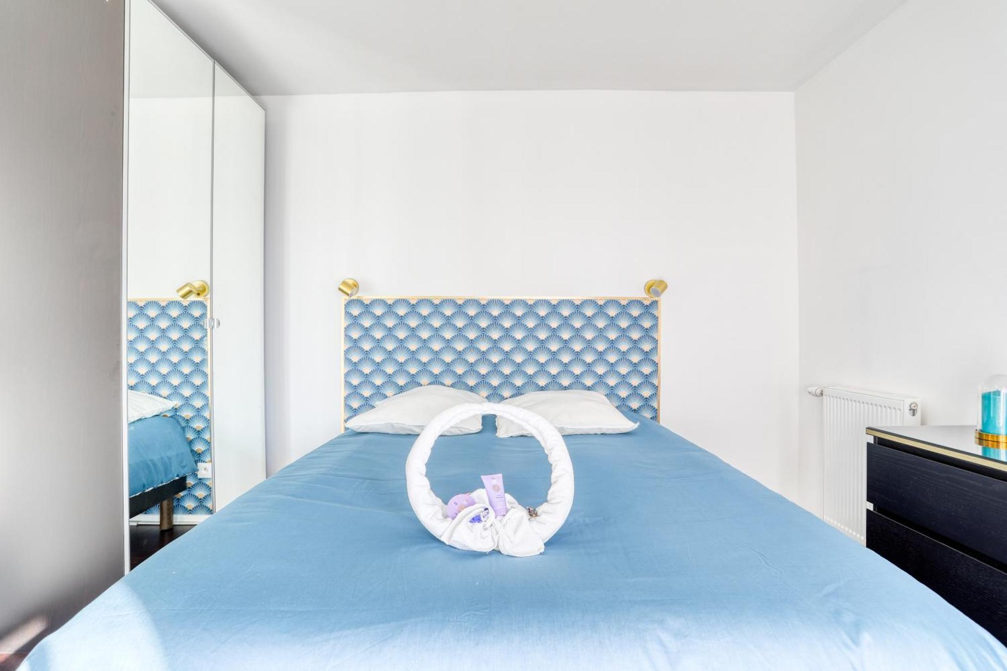 "Le Serenity ", Appartement Spacieux ,Balcon, Parking Prive Gratuit, Netflix, Proche Cdg Et Stade De France Стен Экстерьер фото