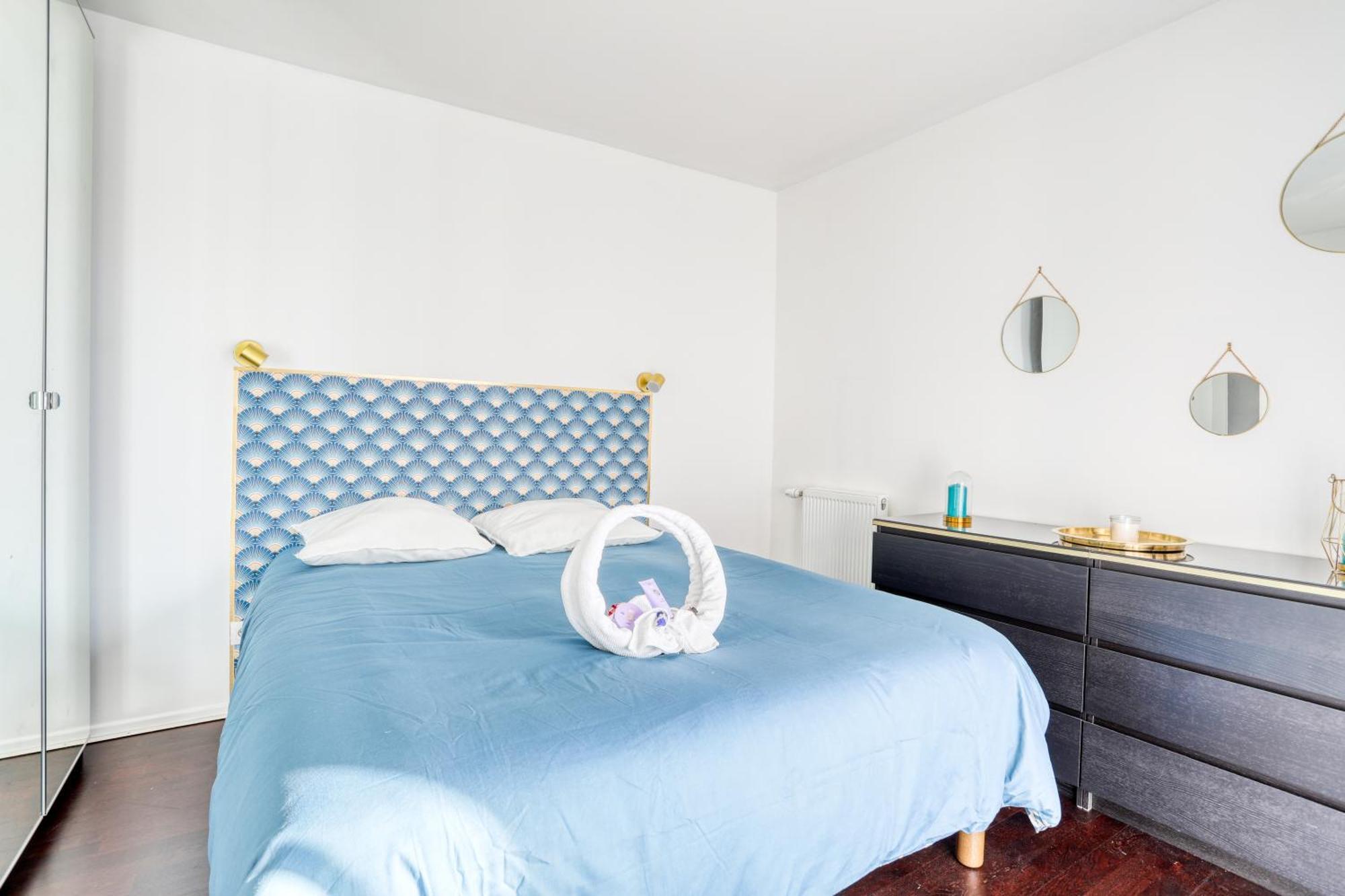 "Le Serenity ", Appartement Spacieux ,Balcon, Parking Prive Gratuit, Netflix, Proche Cdg Et Stade De France Стен Экстерьер фото